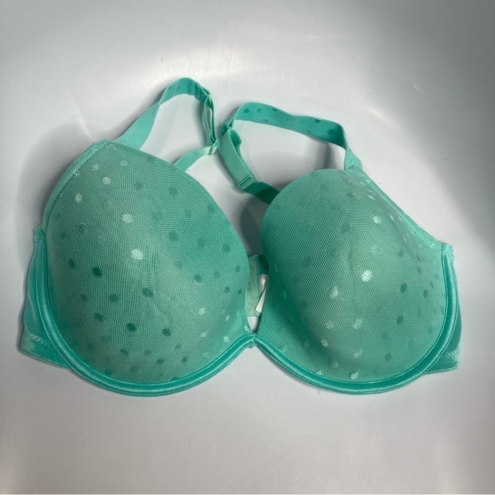 Fashion Bug underwire Bra teal size 40D